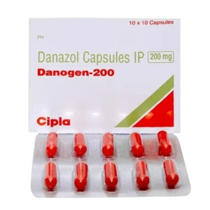 Даназол Danazol 200 мг — это синтетический производный андроген (половый гормон), применяемый в медицине для лечения гормонозависимых заболеваний.