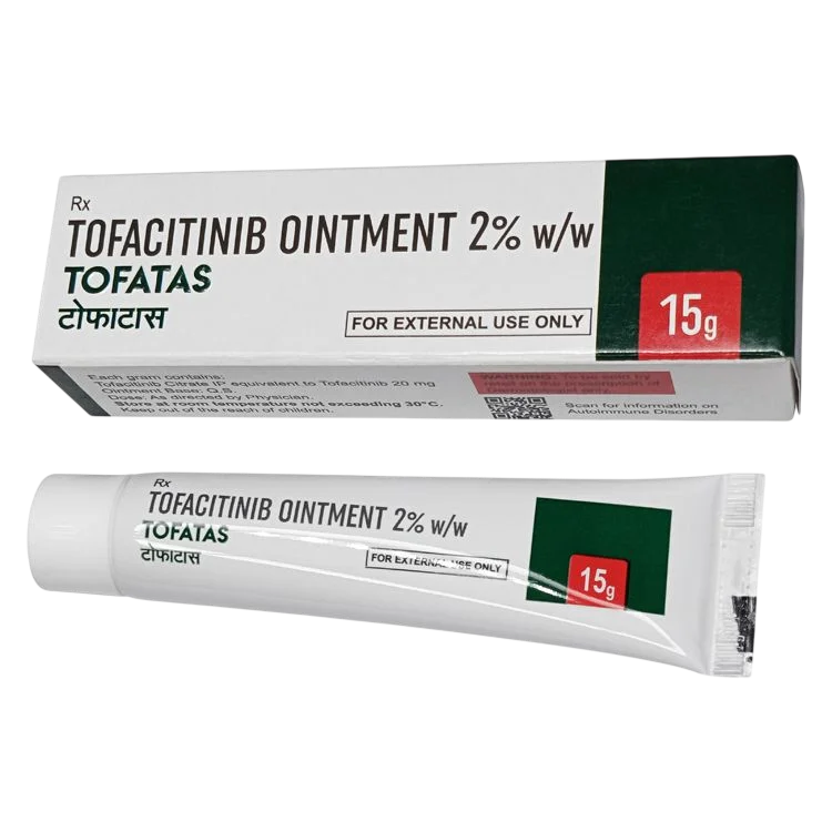 Тофацитиниб мазь Тофатас (Tofatas) 2% 15г 1 Тофацитиниб мазь Тофатас (Tofatas) 2% 15г